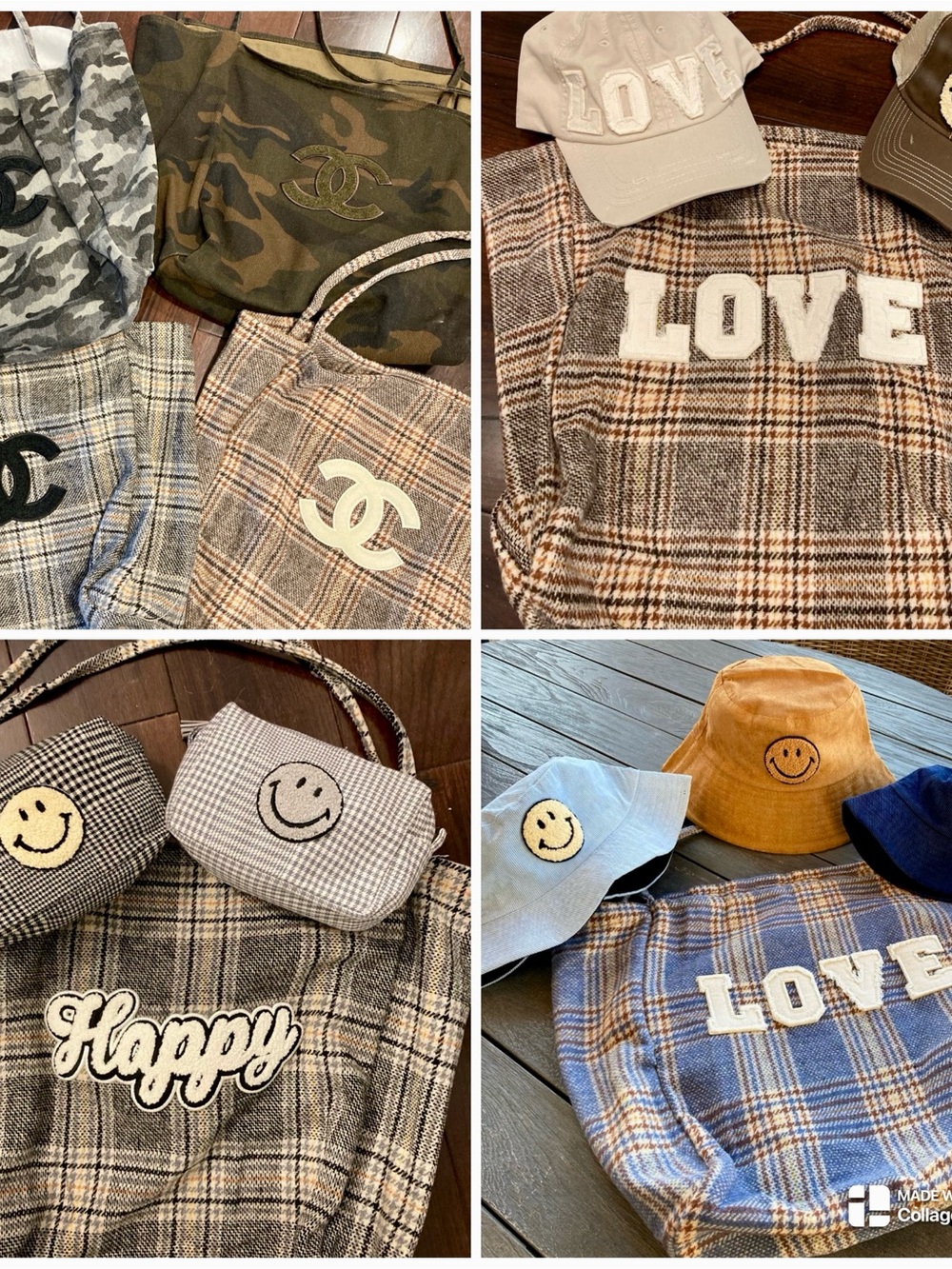 Custom made Designer inspired tote bags!